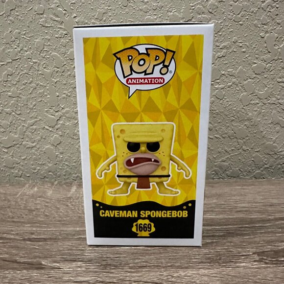 Funko POP! Nickelodeon Caveman SpongeBob SquarePants #1669! - Picture 5 of 7